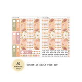 Autumn Beginnings - Daily Kit - Hobonichi Cousin A5 , A6 original Techo