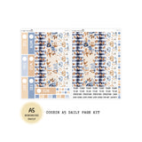 Autumn Charm - Daily Kit - Hobonichi Cousin A5 , A6 original Techo