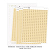 Hobonichi Cousin A5 Daily Timeline Strips | 5AM | 6AM | 7AM | 8AM | Planner Stickers | Cousin A5 #HDTL-CUSTOM