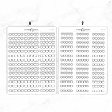 Heart Rating - Book and Movie Rating Planner Stickers