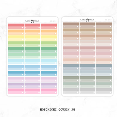 Amount Due Label Planner Stickers - Hobonichi Cousin A5 // #HOBO-HS-58