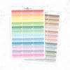 Amount Due Label Planner Stickers // #HS-58