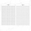 Minimal Habit Tracker Label Planner Stickers // #HS-64