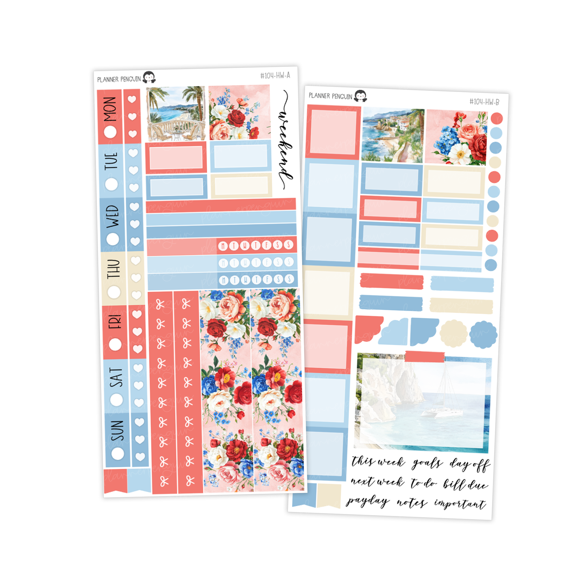 French Riviera Hobonichi Weeks kit
