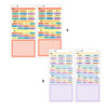2026 Hobonichi Weeks Yearly view Stickers  // Year at glance Stickers   // #HW-YG-MAIN