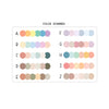 2026 Hobonichi Weeks Yearly view Stickers  // Year at glance Stickers  // #HW-YG-ROUND