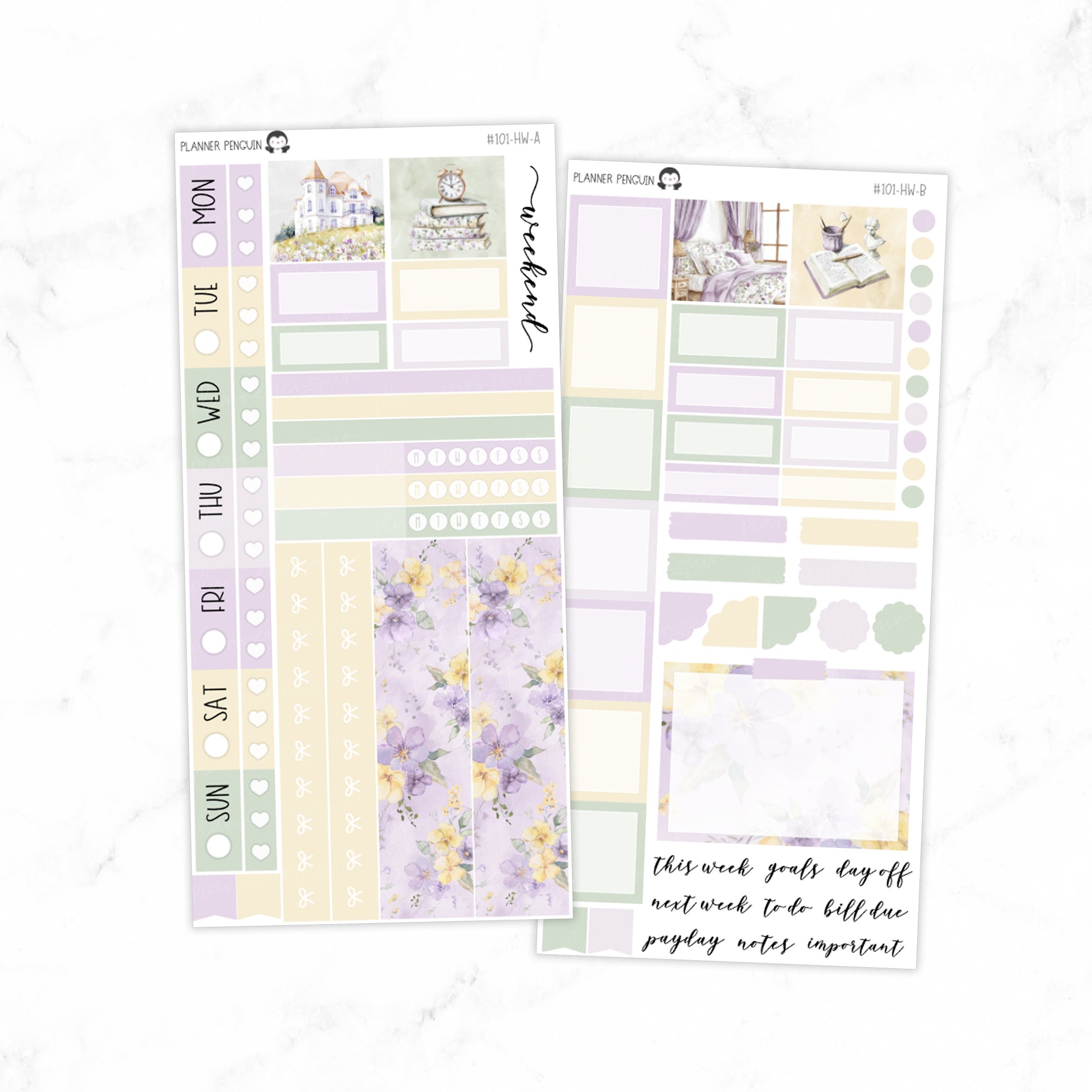 Honey Lavender Hobonichi Weeks kit