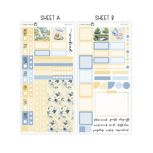 Sunbloom Hobonichi Weeks kit | HW-109