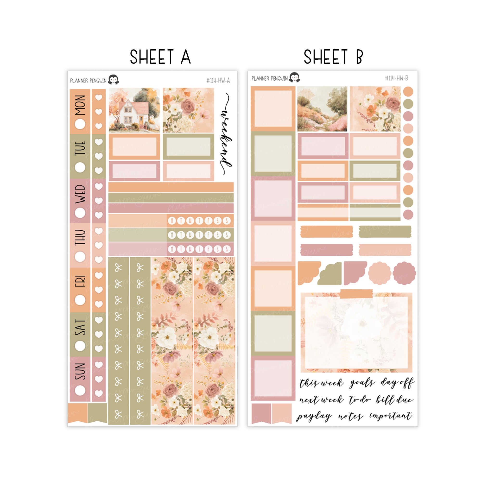Autumn Beginnings Hobonichi Weeks kit