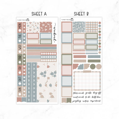 Neutral Spring Hobonichi Weeks kit | HW-77