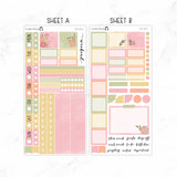 Vibrant Floral Hobonichi Weeks kit