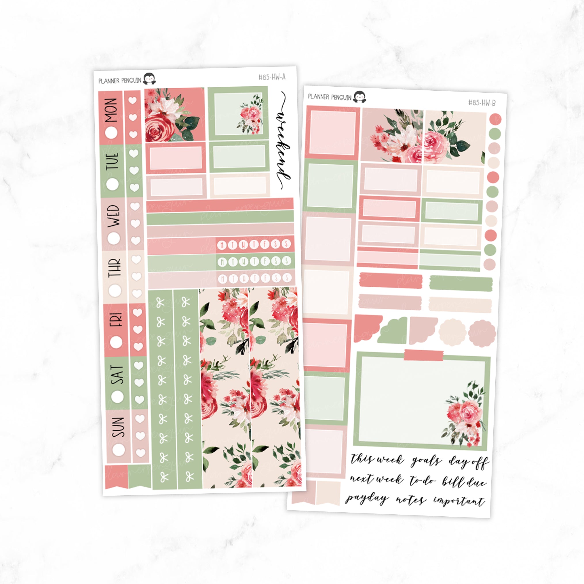 Bright Summer Hobonichi Weeks kit
