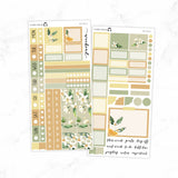 Citrus Floral Hobonichi Weeks kit