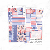 Red and Blue Hobonichi Weeks kit