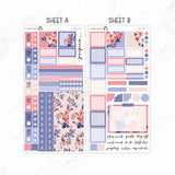 Red and Blue Hobonichi Weeks kit