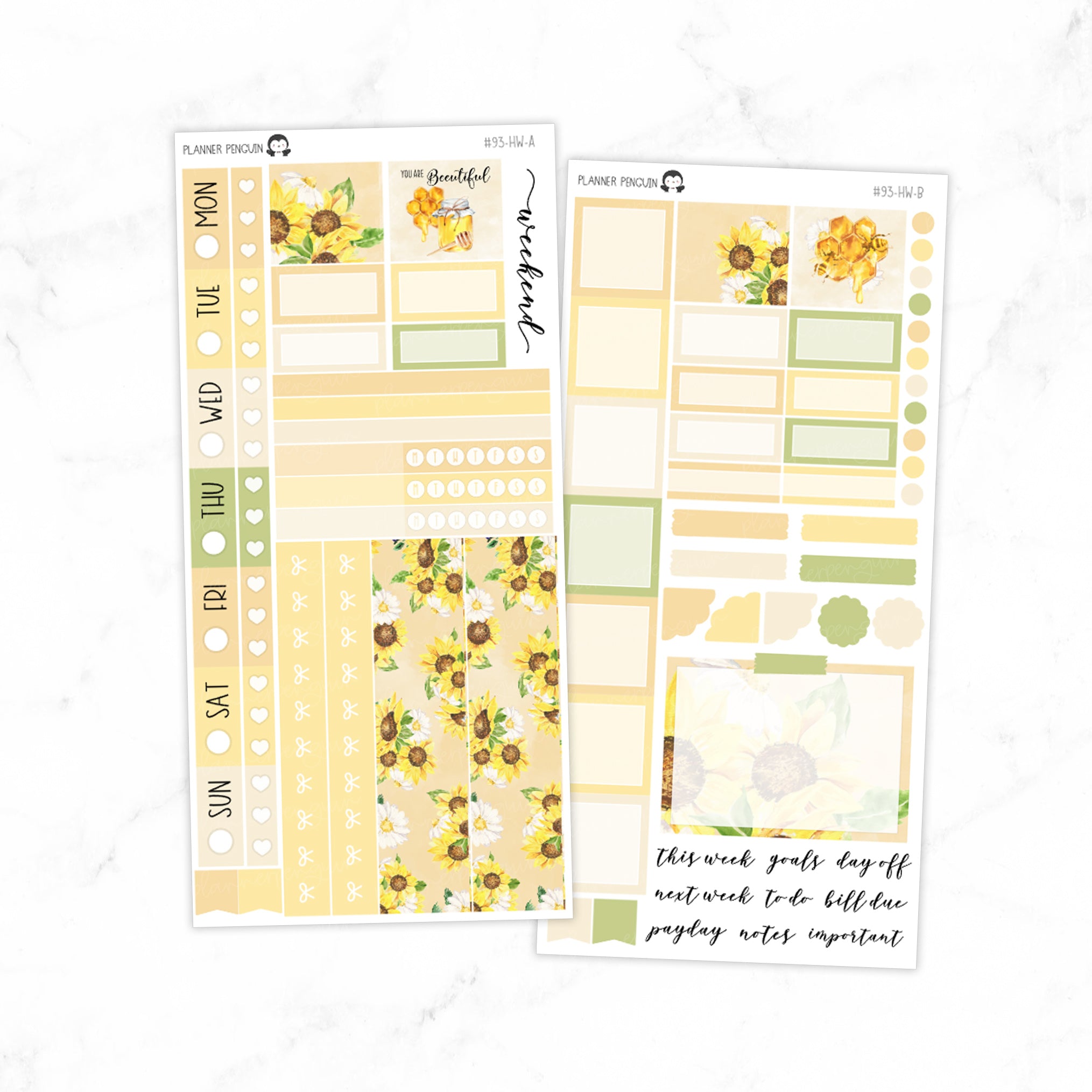 Sunny Bee Hobonichi Weeks kit