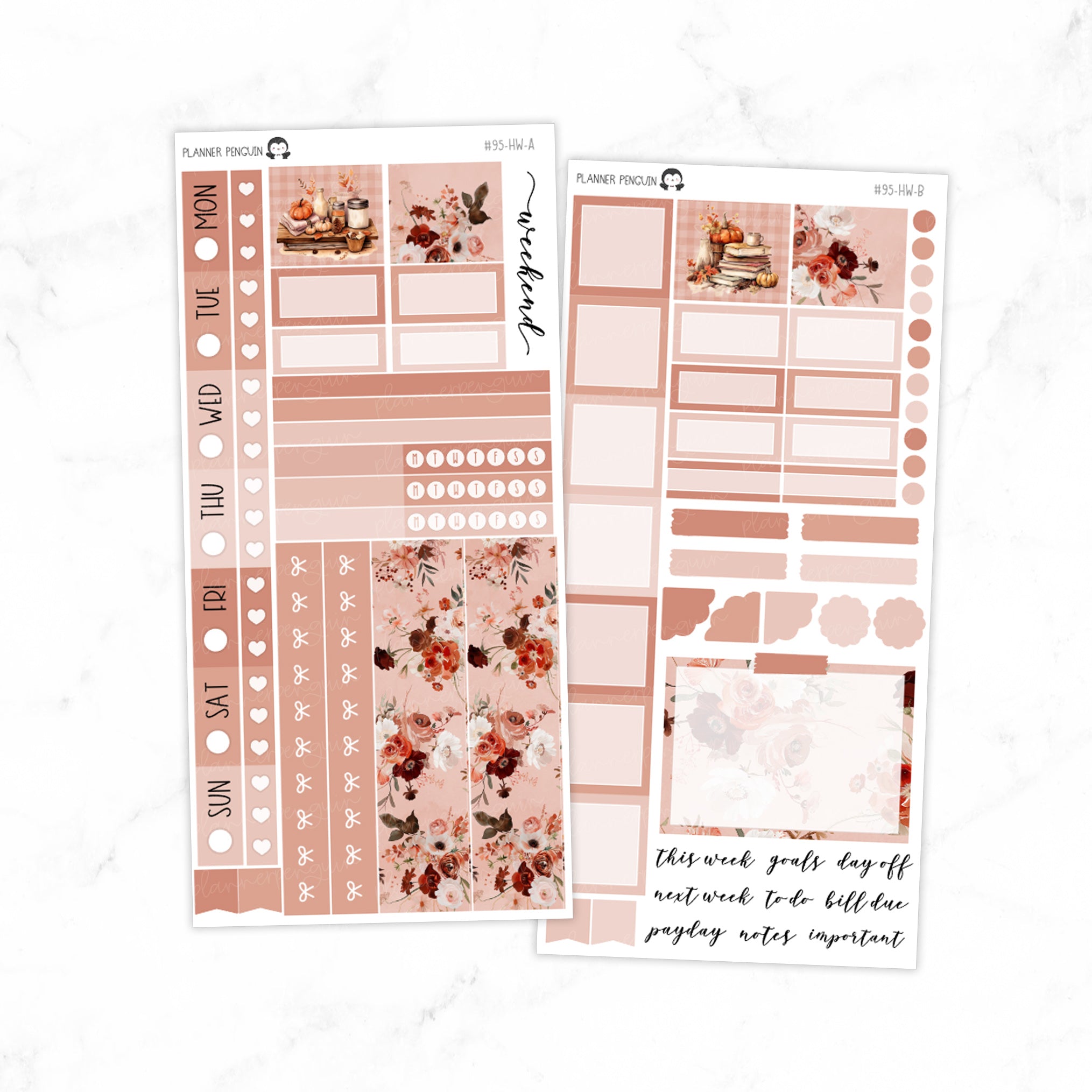 Cozy Fall Hobonichi Weeks kit