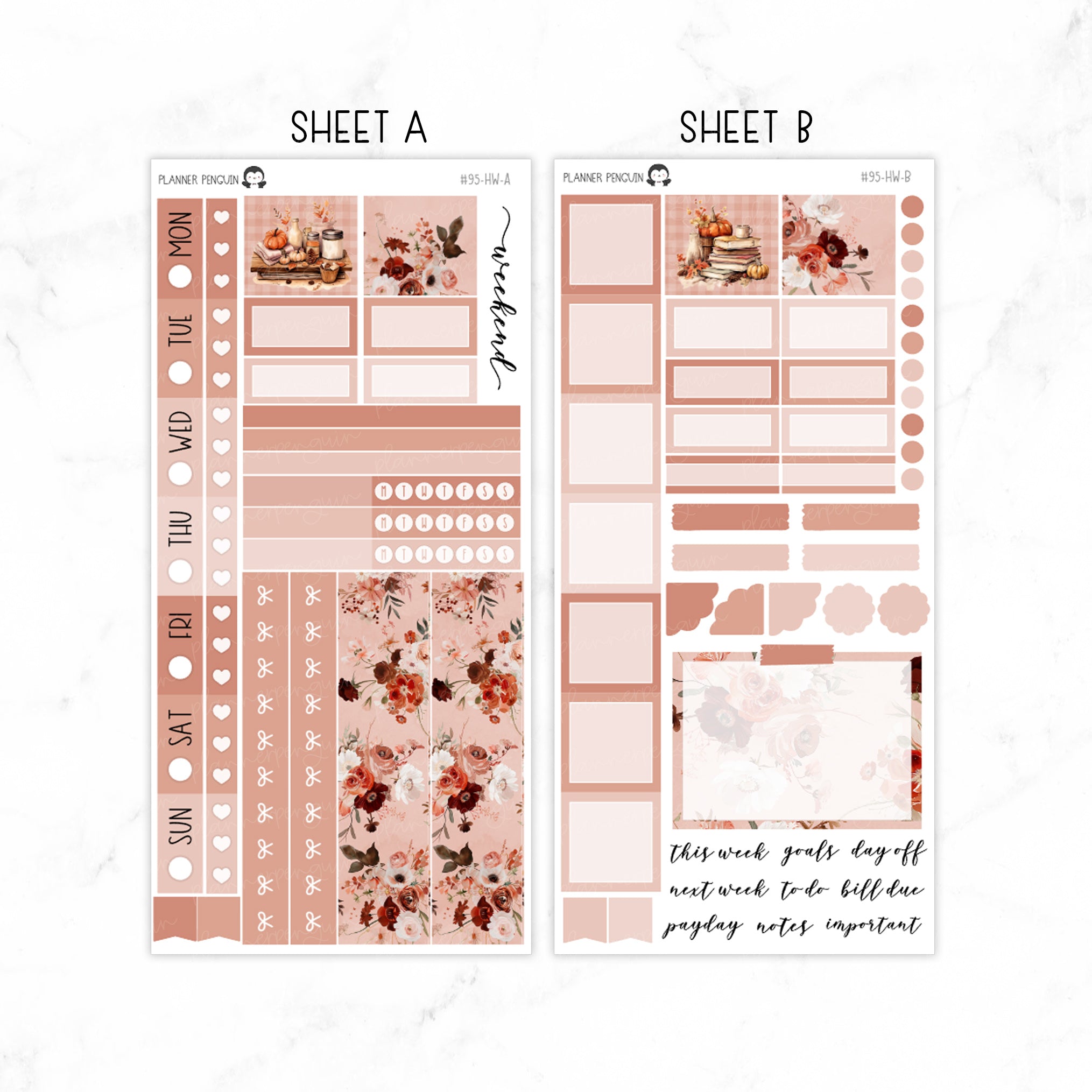 Cozy Fall Hobonichi Weeks kit