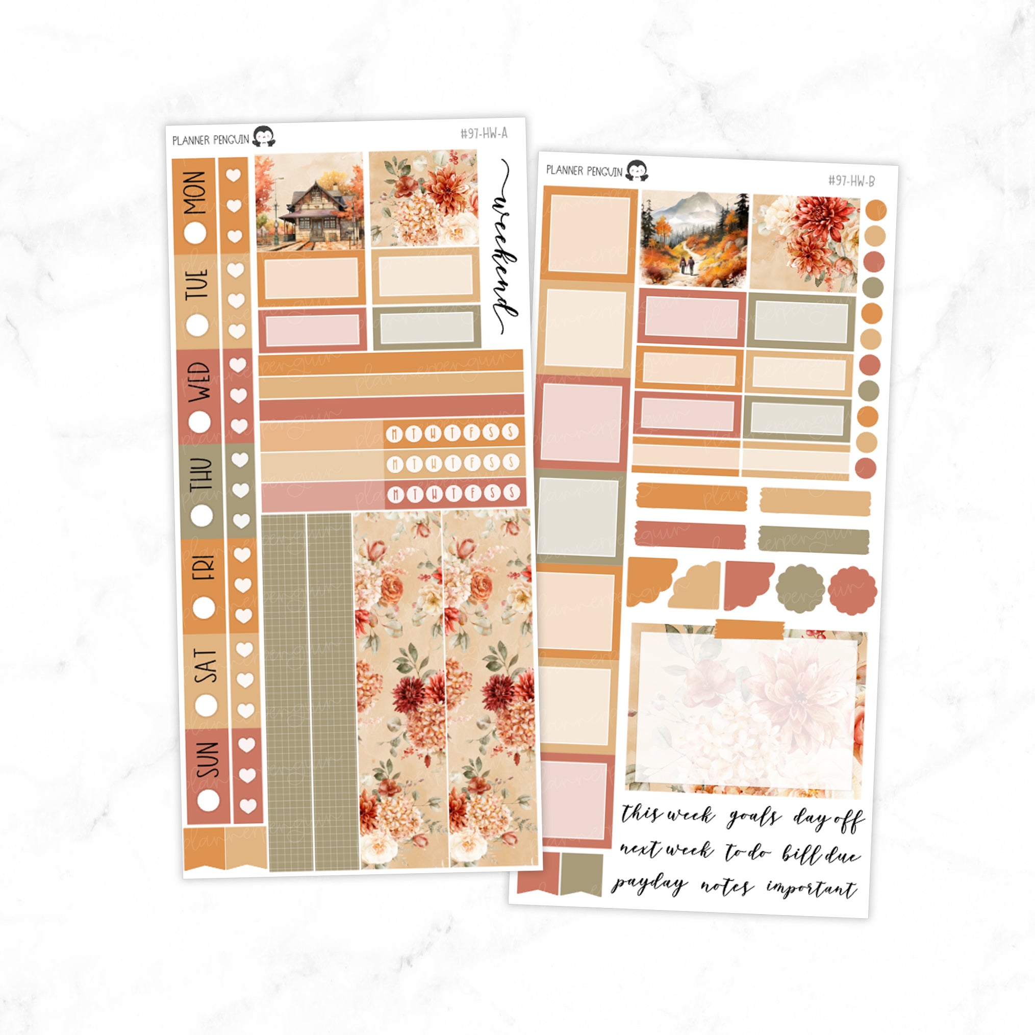Autumn Journey Hobonichi Weeks kit