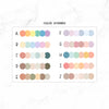 Hobonichi Cousin Yearly Index Stickers  // Cousin A5   // #HC-INDEX