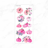 Pink Pumpkin - Journaling Deco