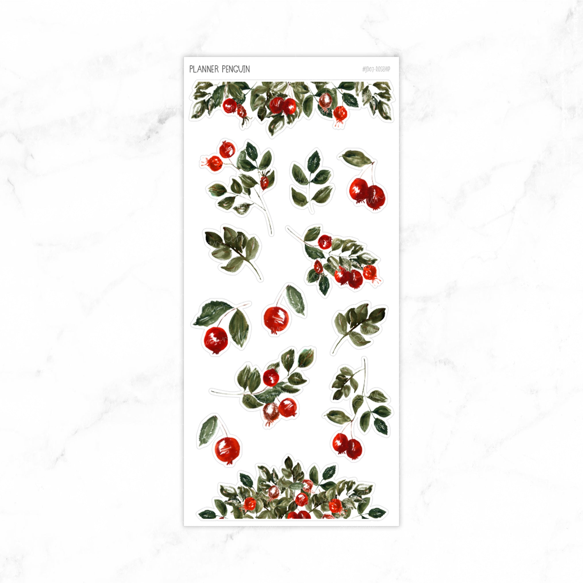 Rosehip- Journaling Deco