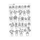 Potted Plants - Journaling Deco