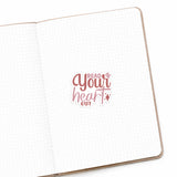 Read Your Heart Out Matte Die Cut Sticker