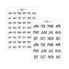 Monthly Script stickers // #MS-05