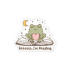 Shhh I'm reading Die cut stickers // #DC08