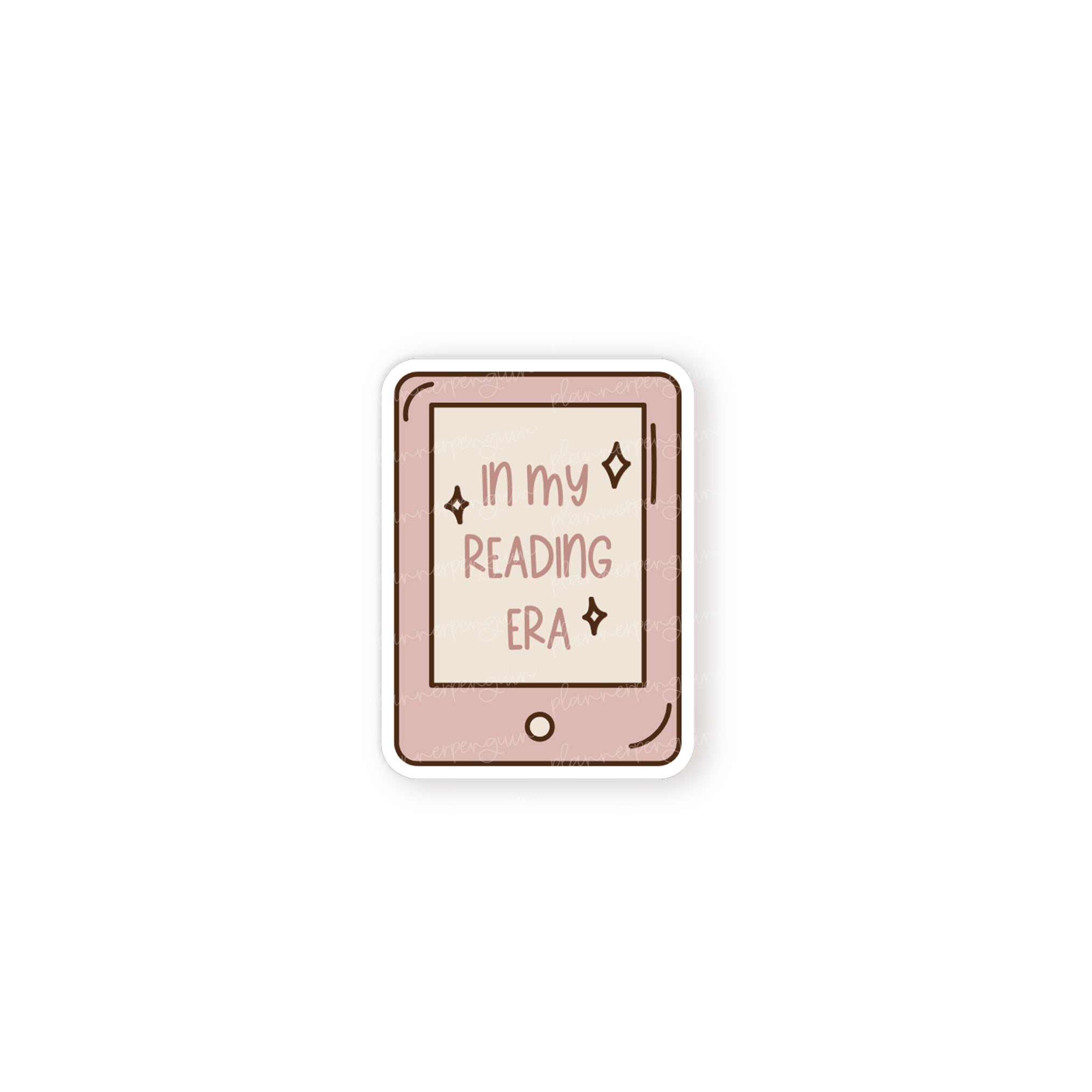 Reading Era Die Cut Sticker