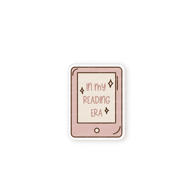 Reading Era Die cut stickers // #DC04