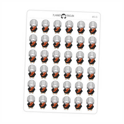 Football Penguin Planner Stickers // #PS53