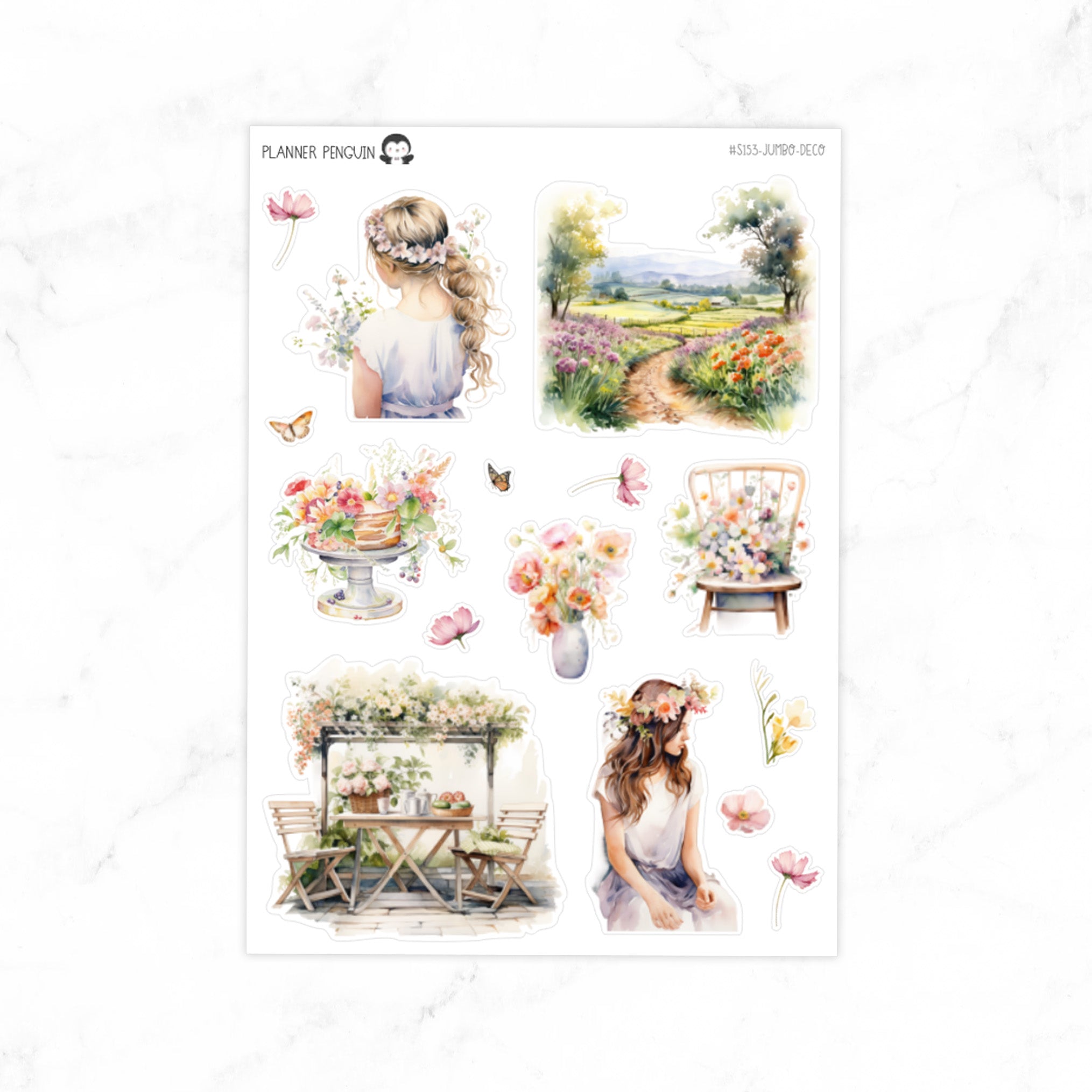 Wildflower Deco Stickers