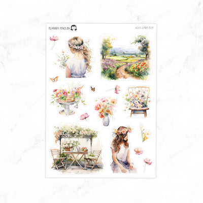 Wildflower Deco Stickers// #S153-Deco-2