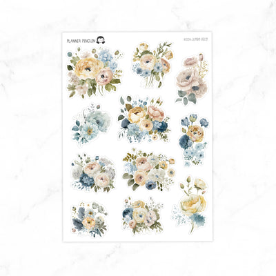 Ocean Breeze Deco Stickers// #S154-Deco