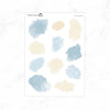 Ocean Breeze Watercolor Ink Swatches  // #S154-Watercolor