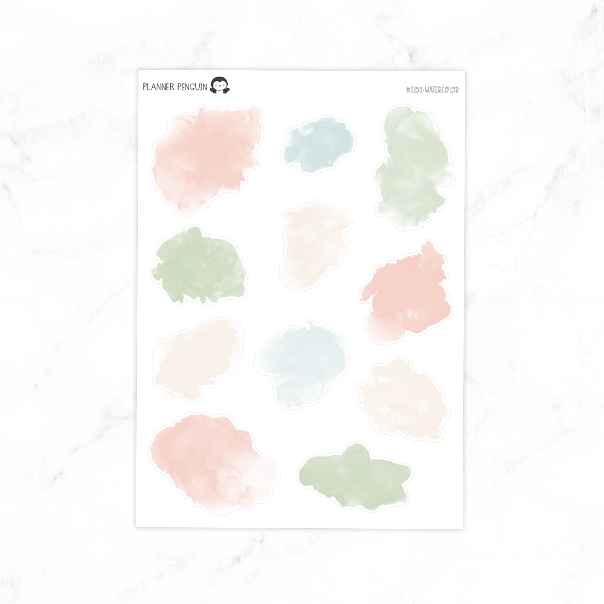 Traveller Watercolor Ink Swatches
