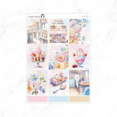 Ice Cream Weekly Kit // #S157