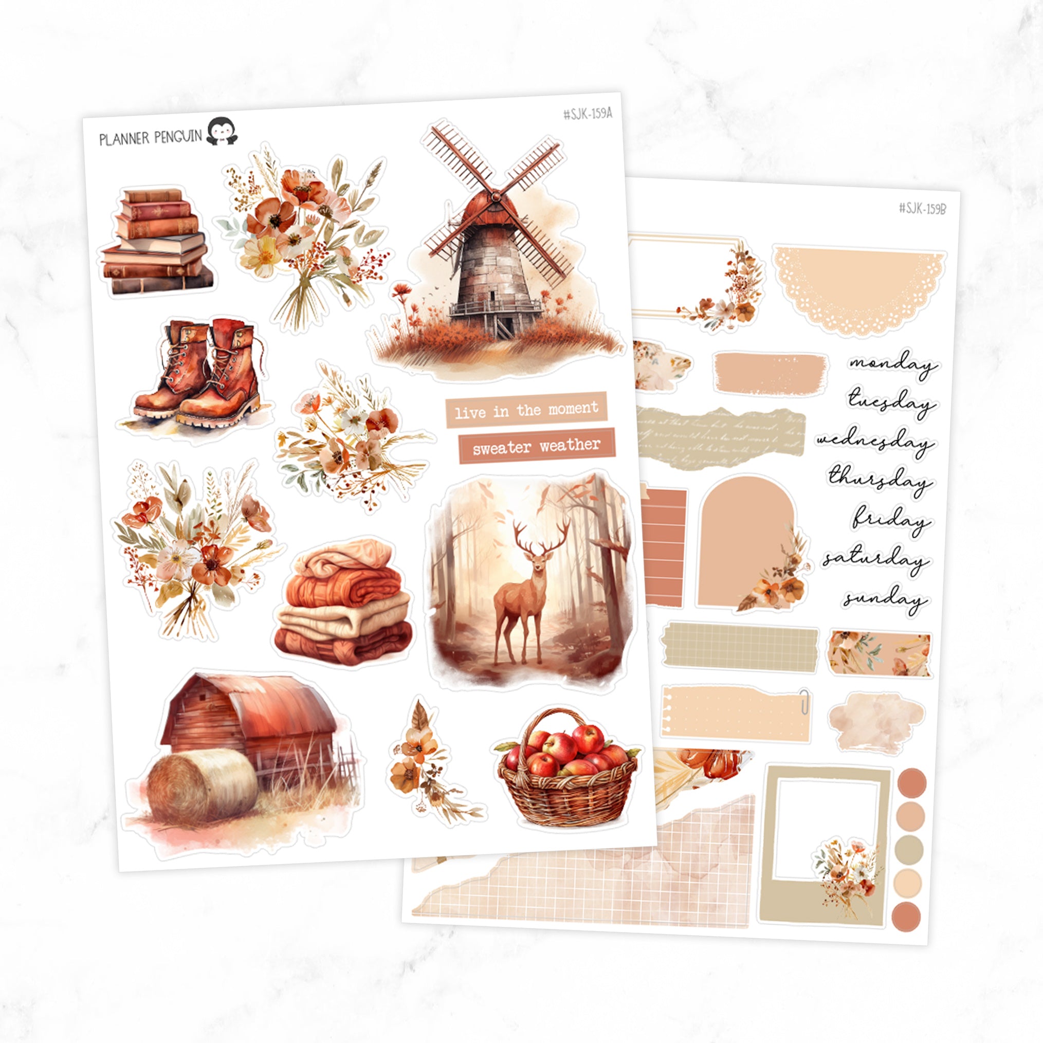Rustic Autumn Journal Kit