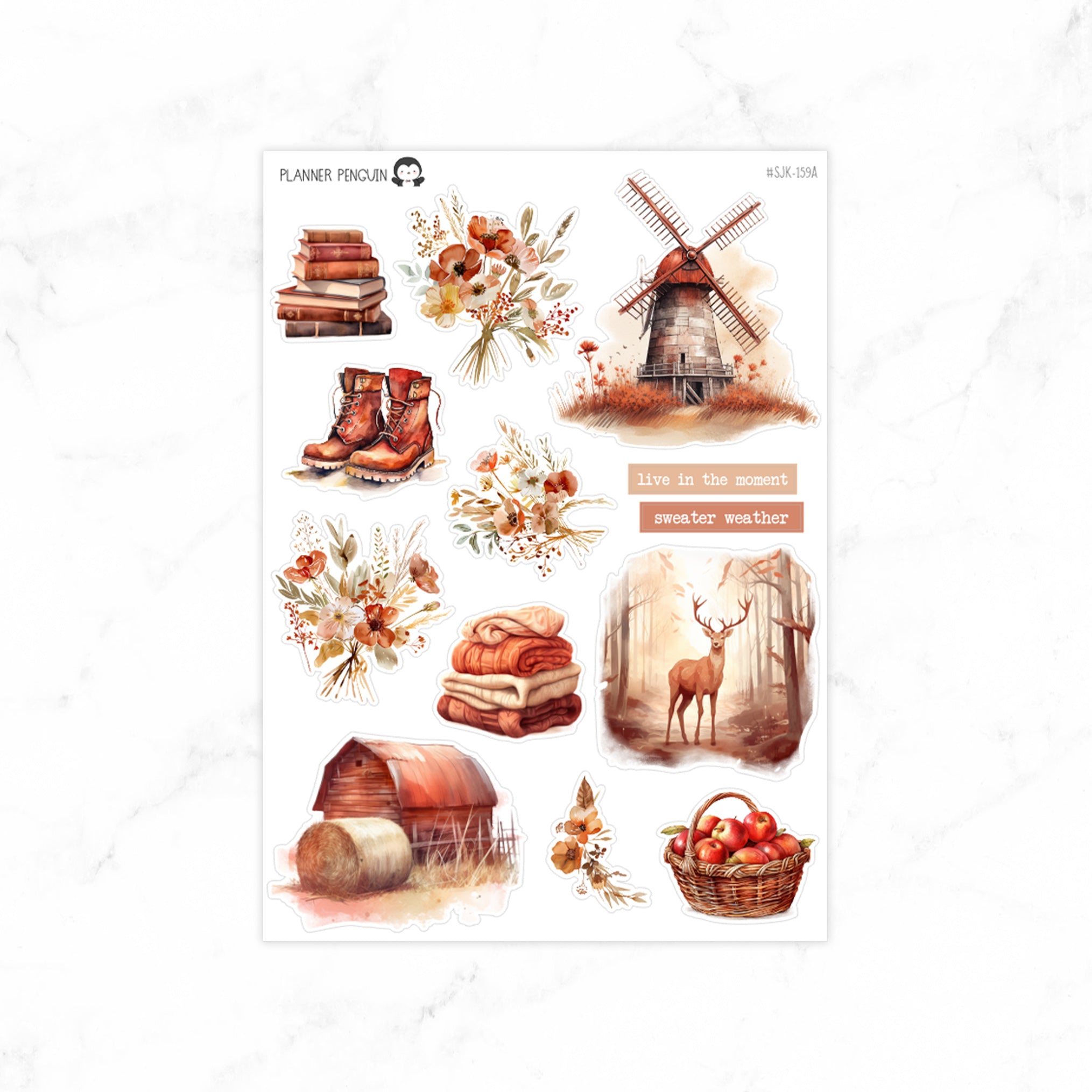 Rustic Autumn Journal Kit