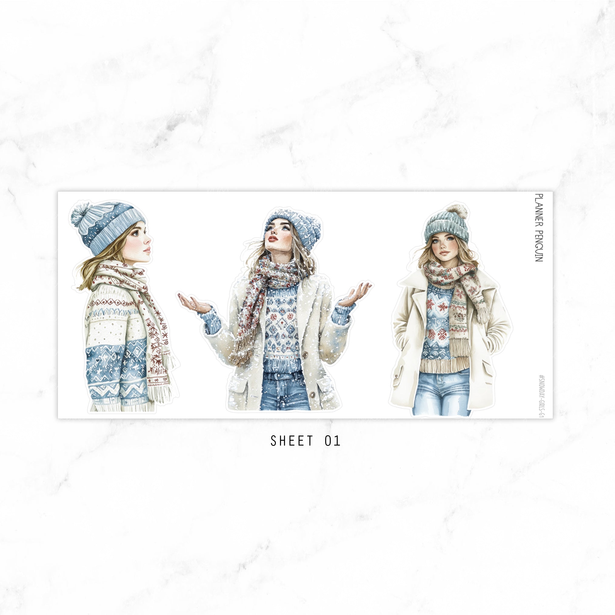 Snow Day - DECORATIVE KIT | GIRLS-2