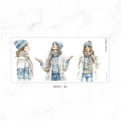 Snow Day - DECORATIVE KIT | GIRLS-2