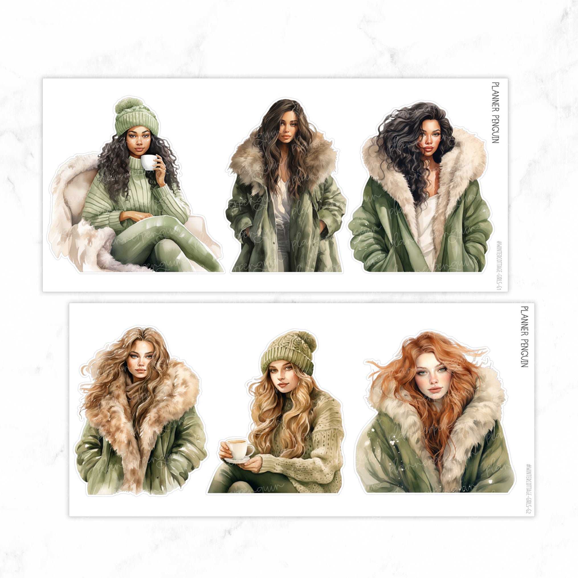 Winter Cottage - DECORATIVE KIT | GIRLS