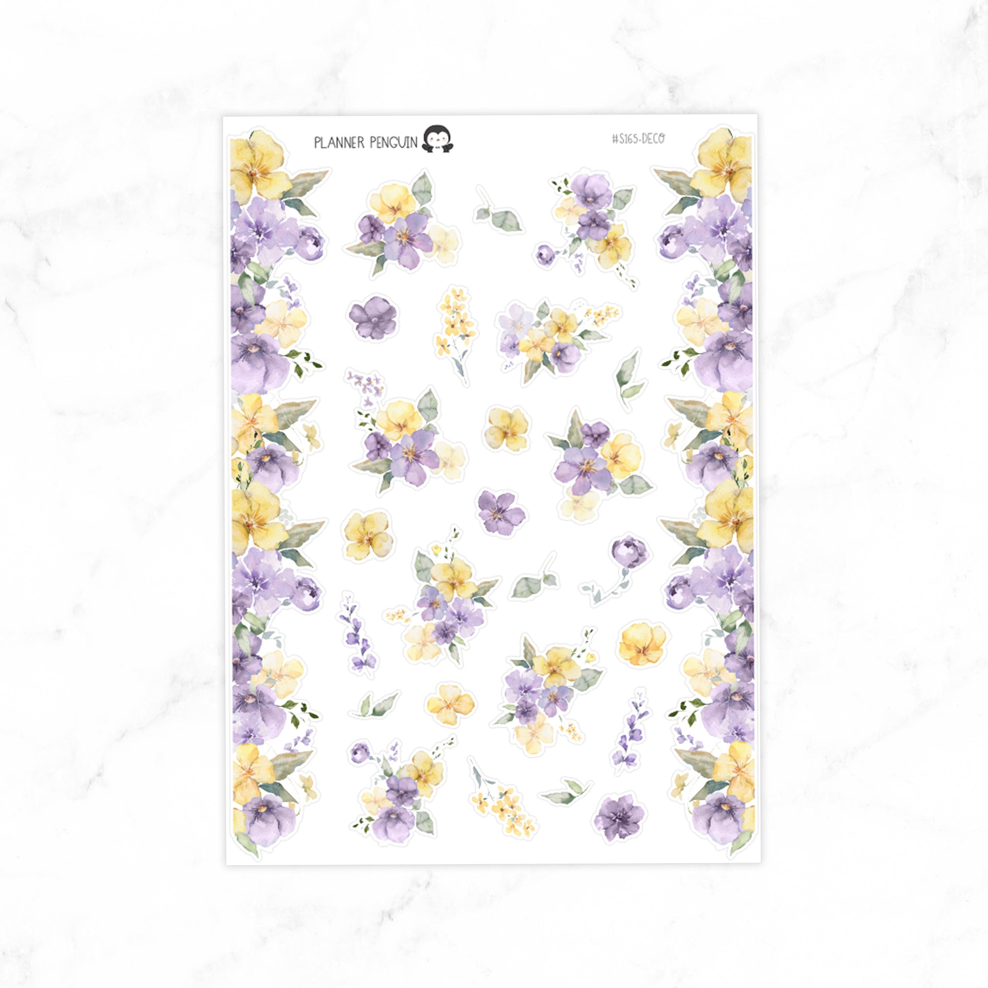 Honey Lavender Deco Stickers