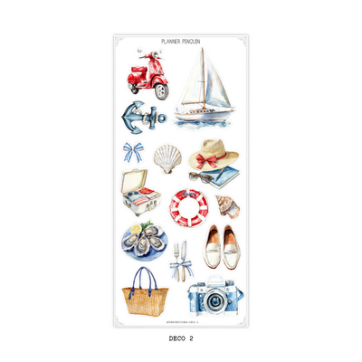 French Riviera - Decorative Kit | #DK168