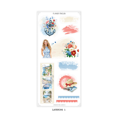 French Riviera - Decorative Kit | #DK168