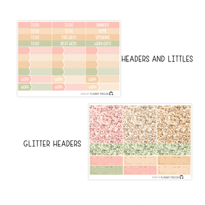 Peach Farm Weekly Kit // #S169