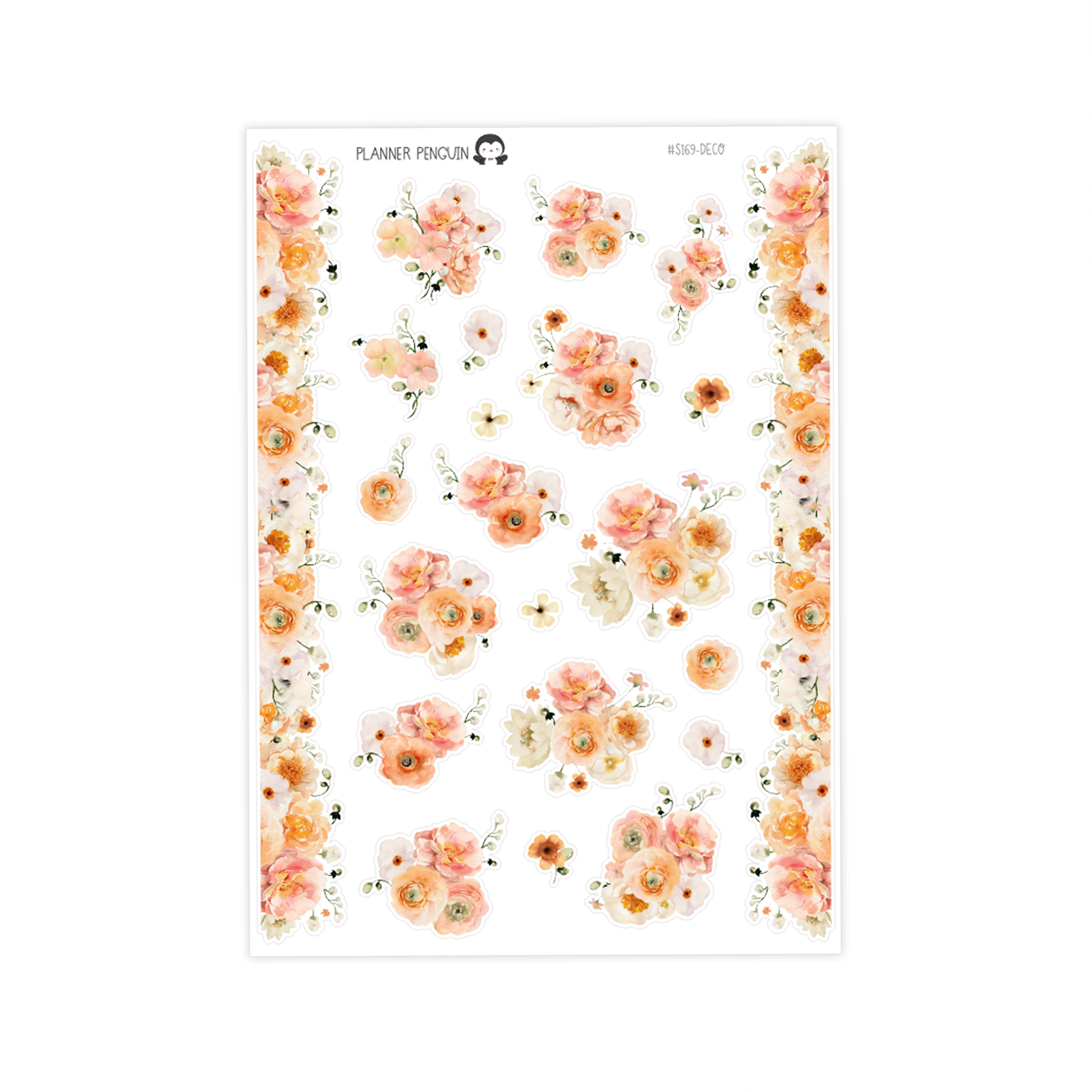 Peach Farm Deco Stickers