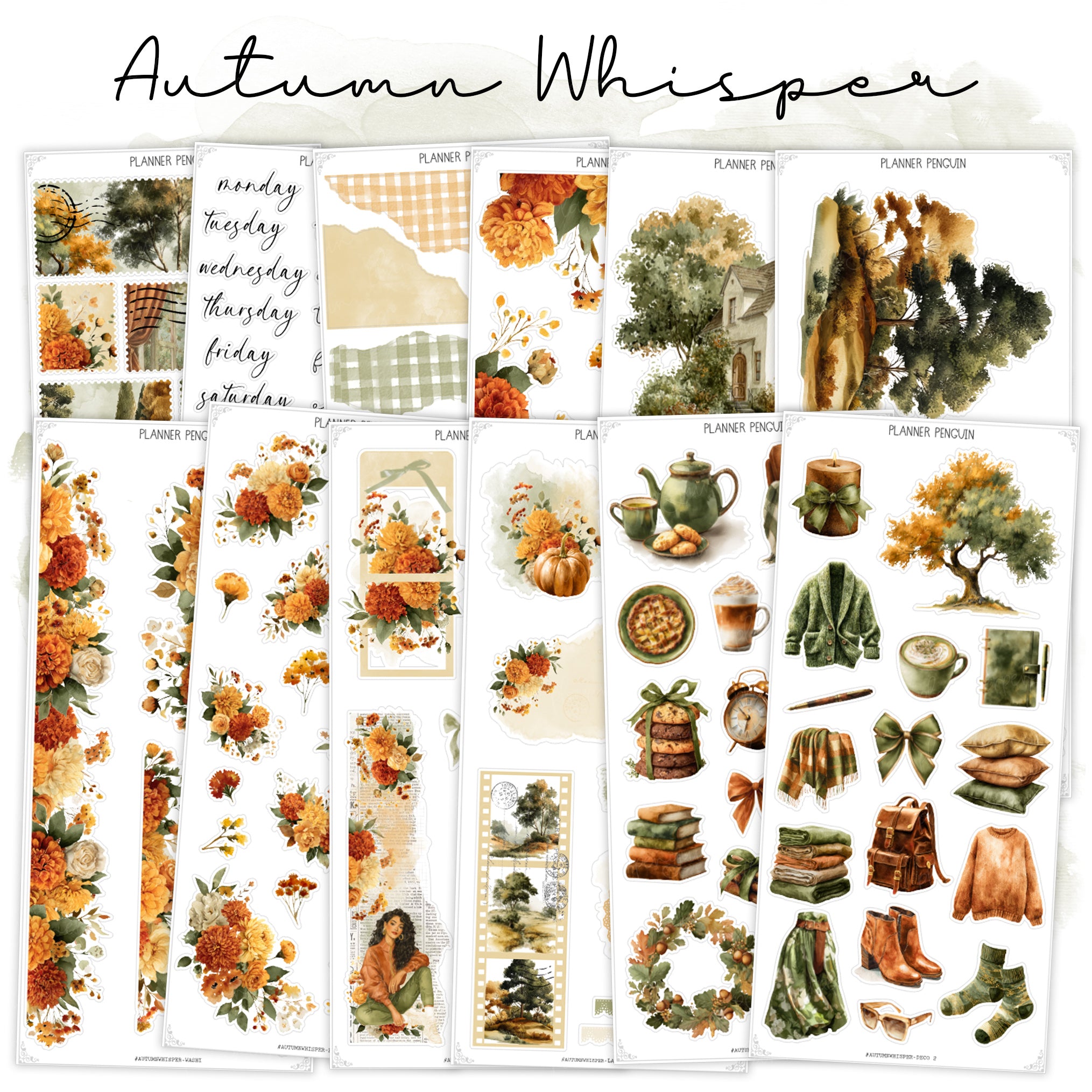 Autumn Whisper - Decorative Kit | #DK170